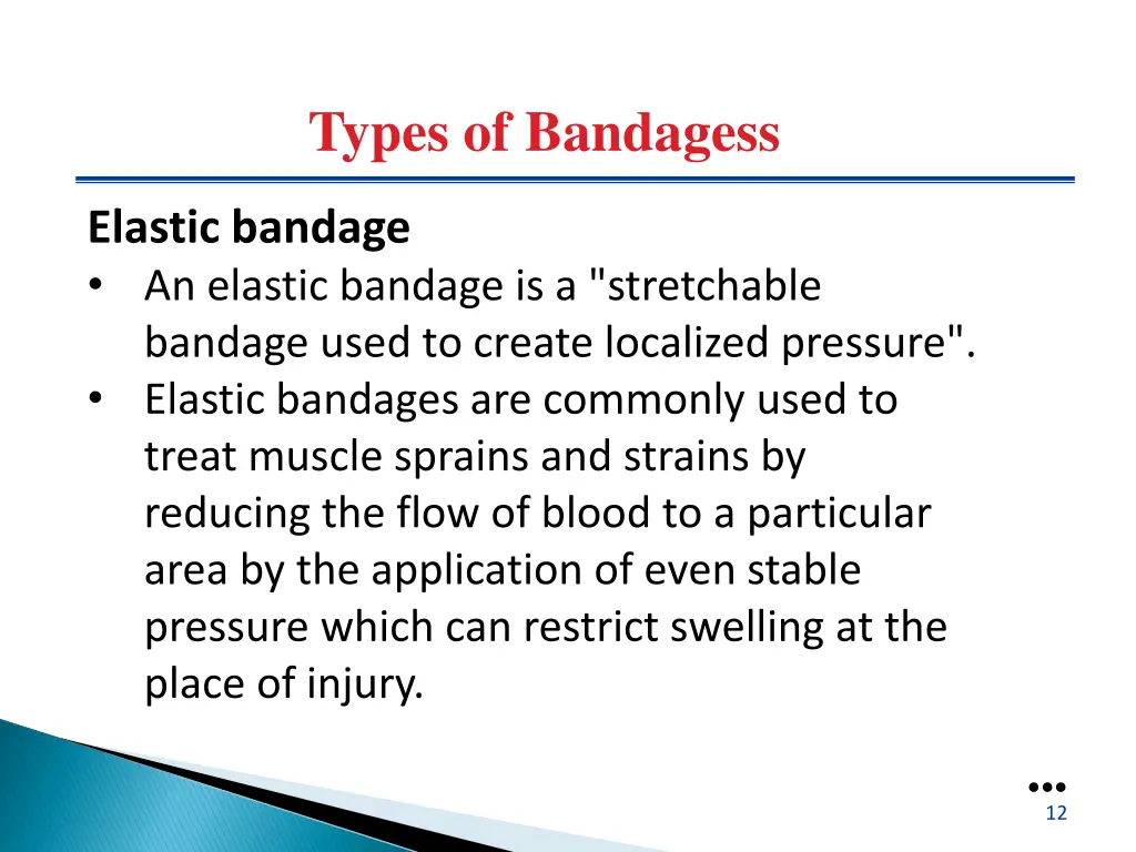 types of bandagess 2