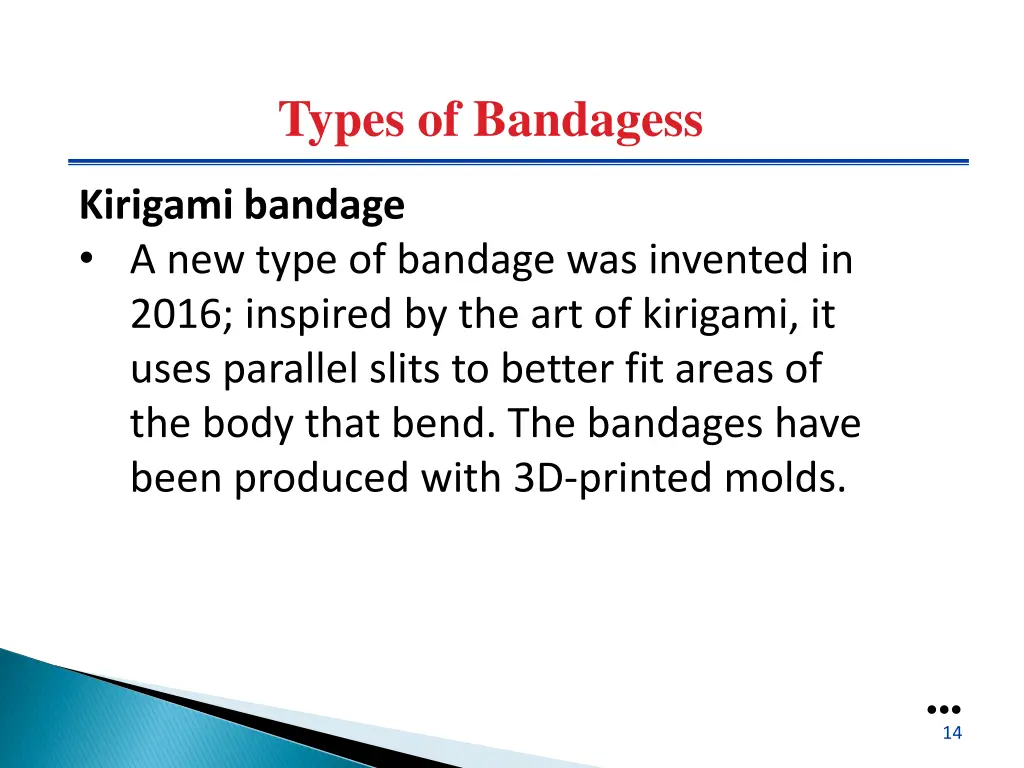 types of bandagess 4