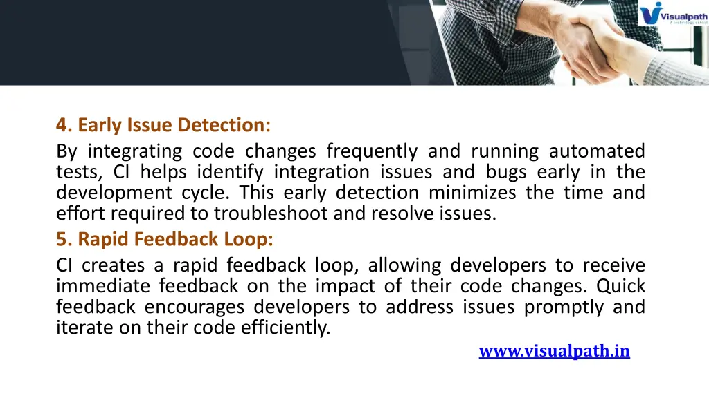 4 early issue detection by integrating code