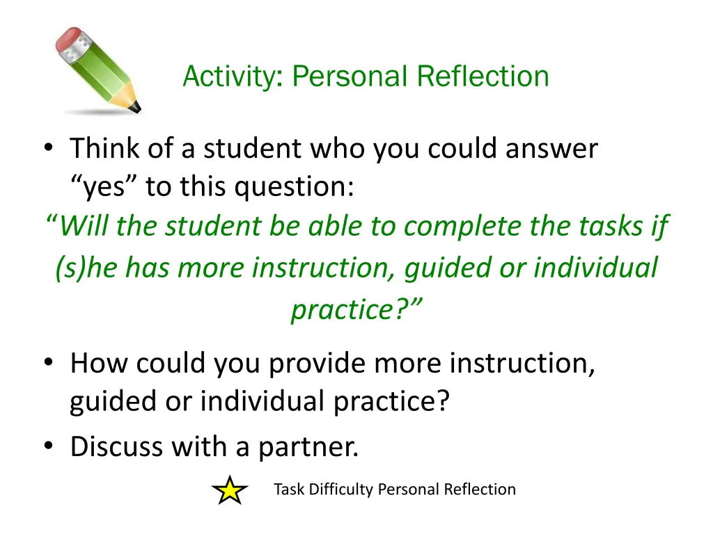 activity personal reflection 2