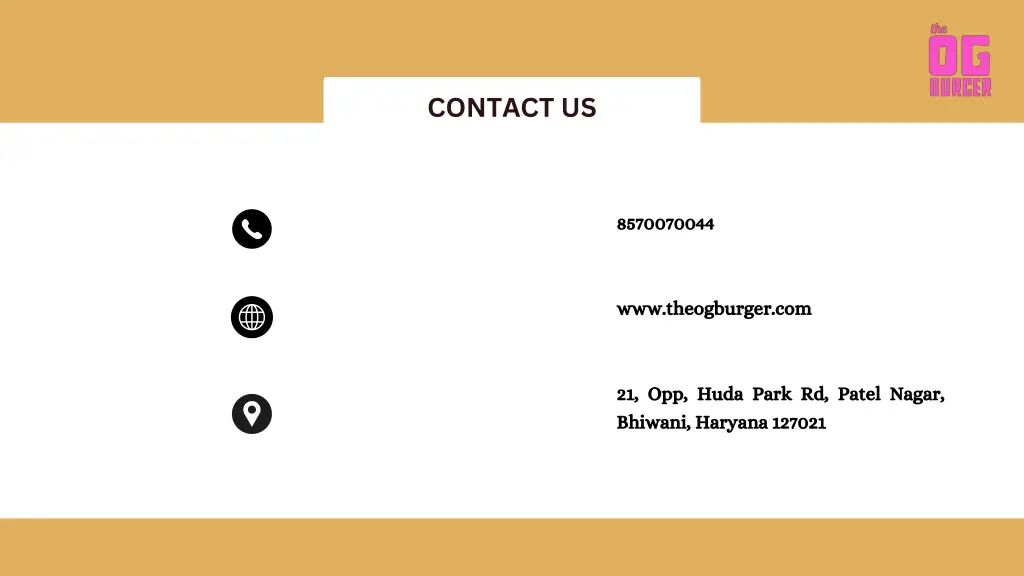 contact us