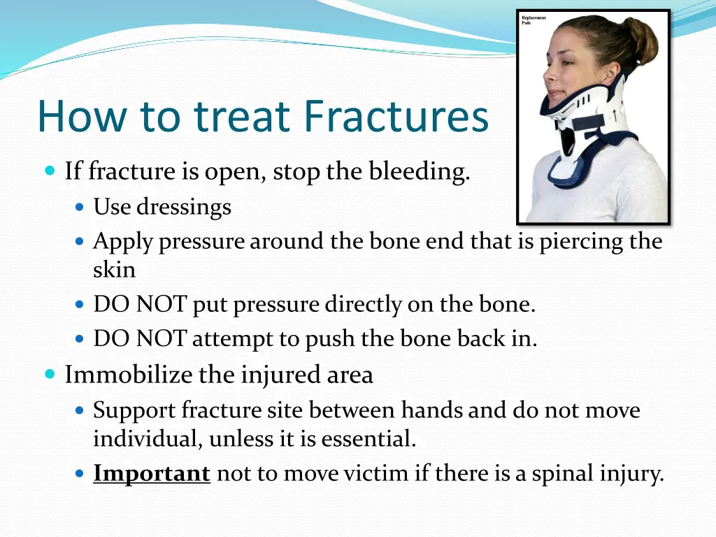 how to treat fractures