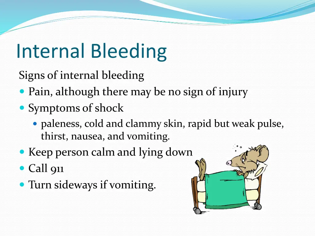 internal bleeding