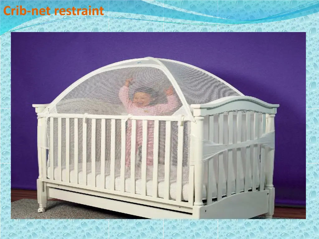 crib net restraint