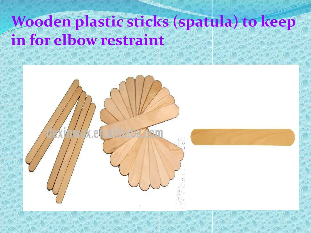 wooden plastic sticks spatula to keep