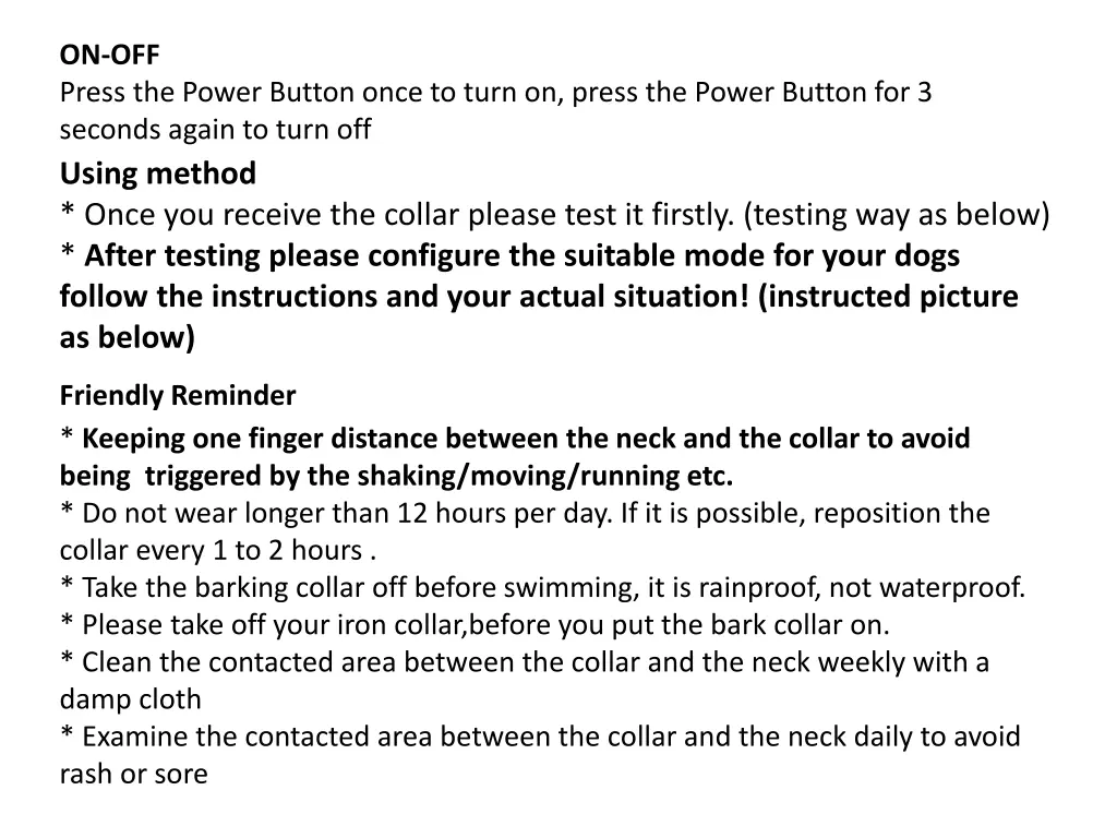 on off press the power button once to turn