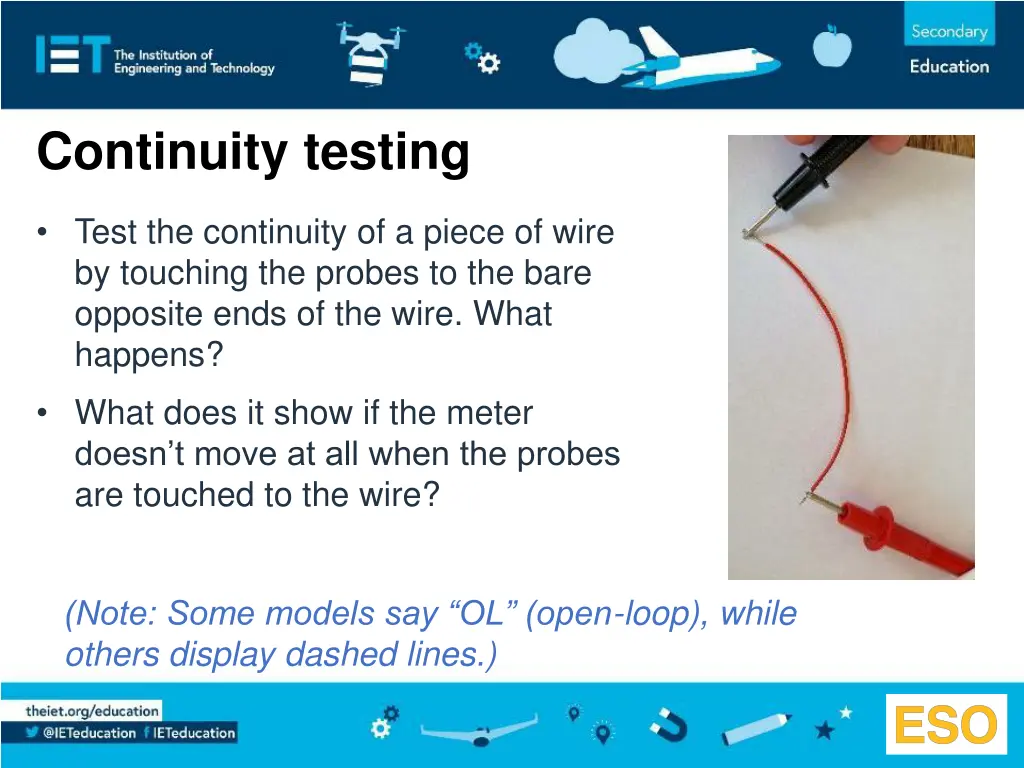 continuity testing