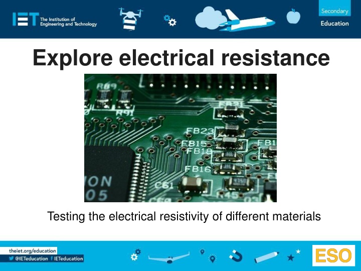 explore electrical resistance