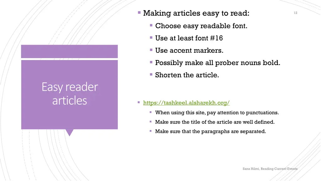 making articles easy to read choose easy readable