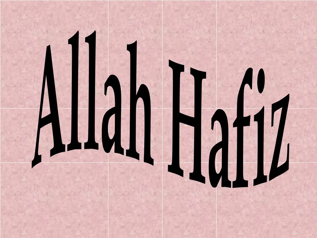 allah hafiz