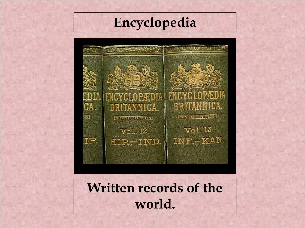 encyclopedia