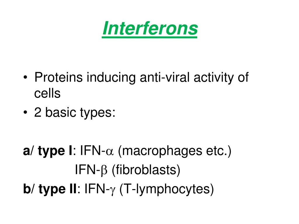 interferons