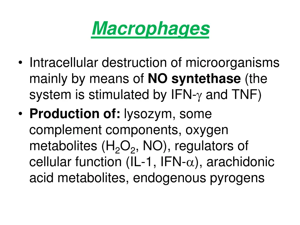 macrophages