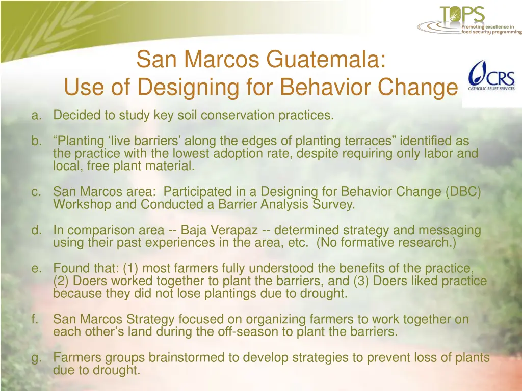 san marcos guatemala use of designing