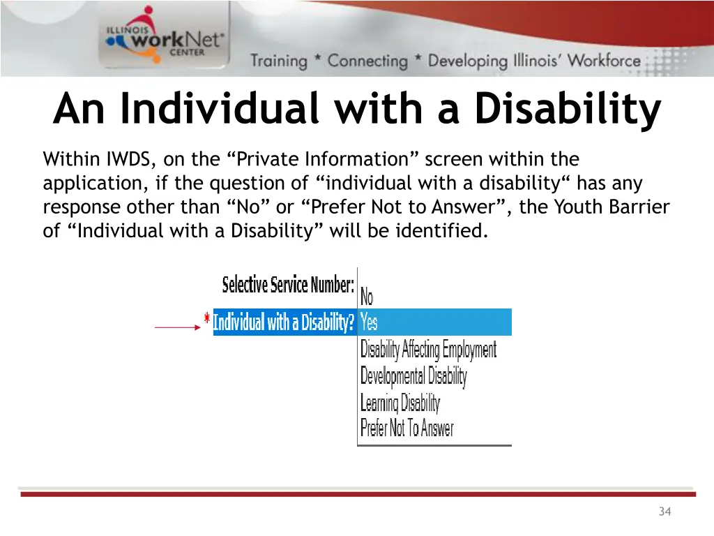 an individual with a disability