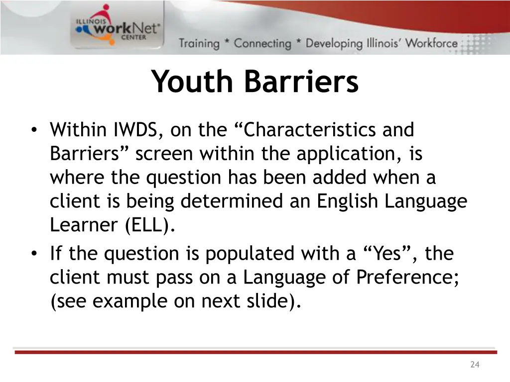 youth barriers