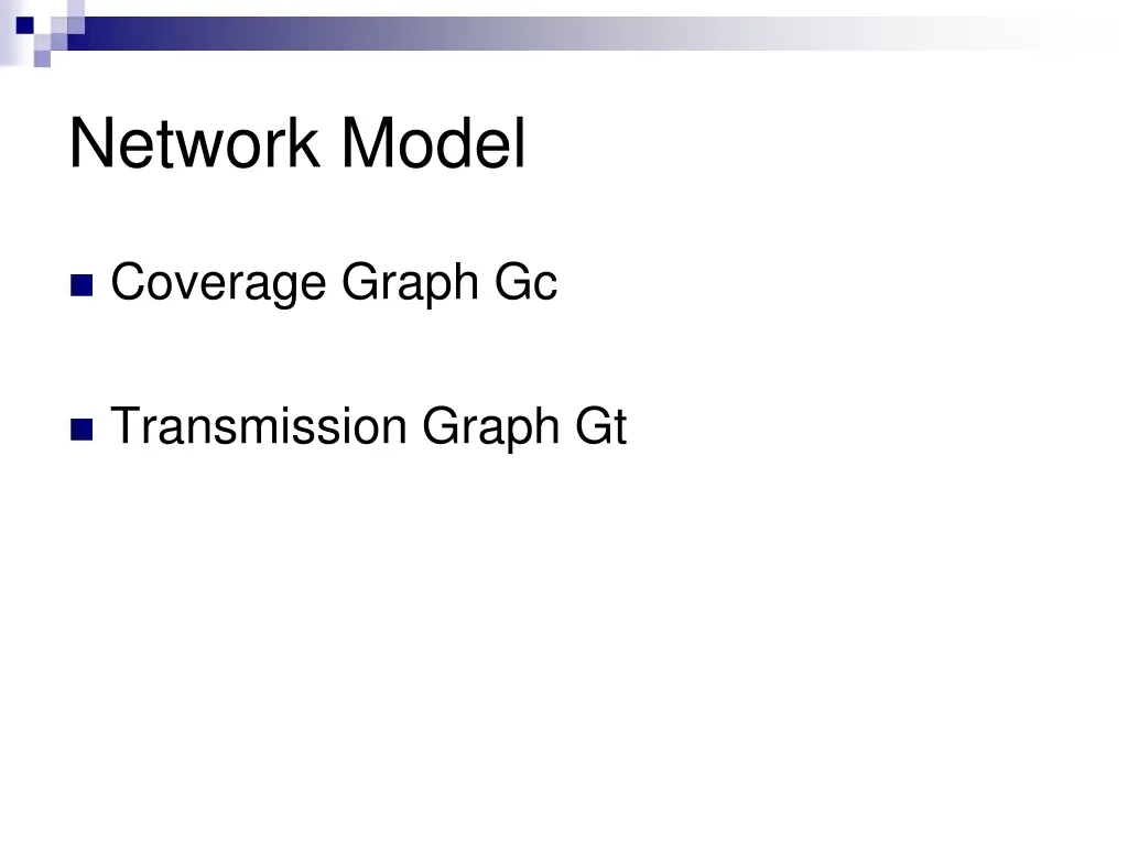 network model