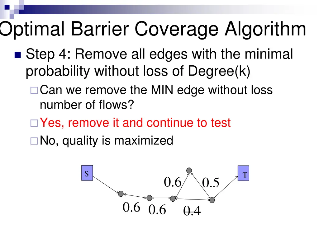 optimal barrier coverage algorithm 4