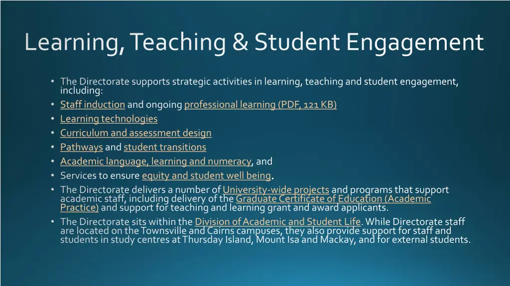 learning teaching student engagement