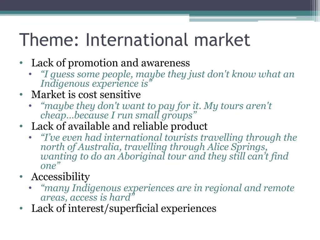 theme international market