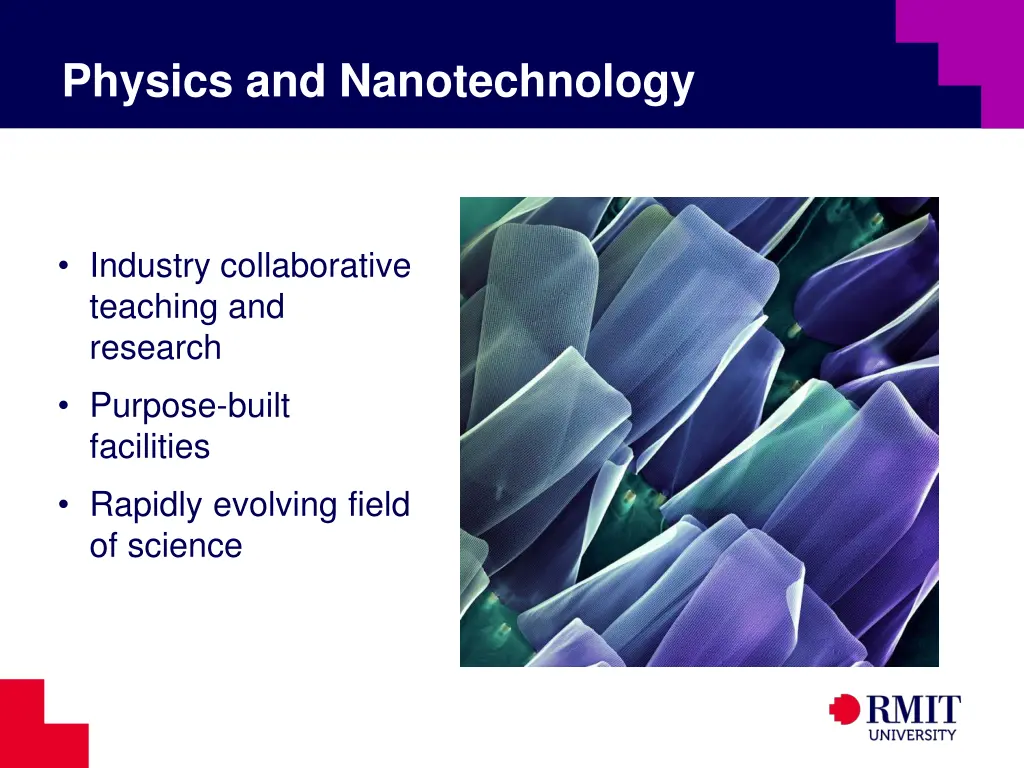 physics and nanotechnology