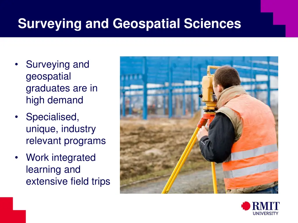 surveying and geospatial sciences