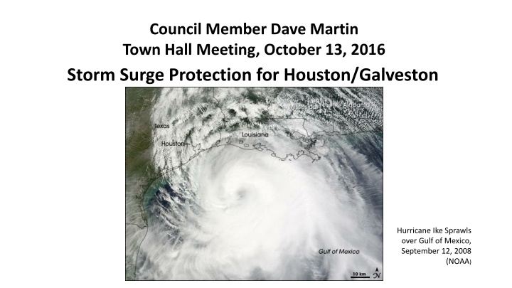 council member dave martin town hall meeting