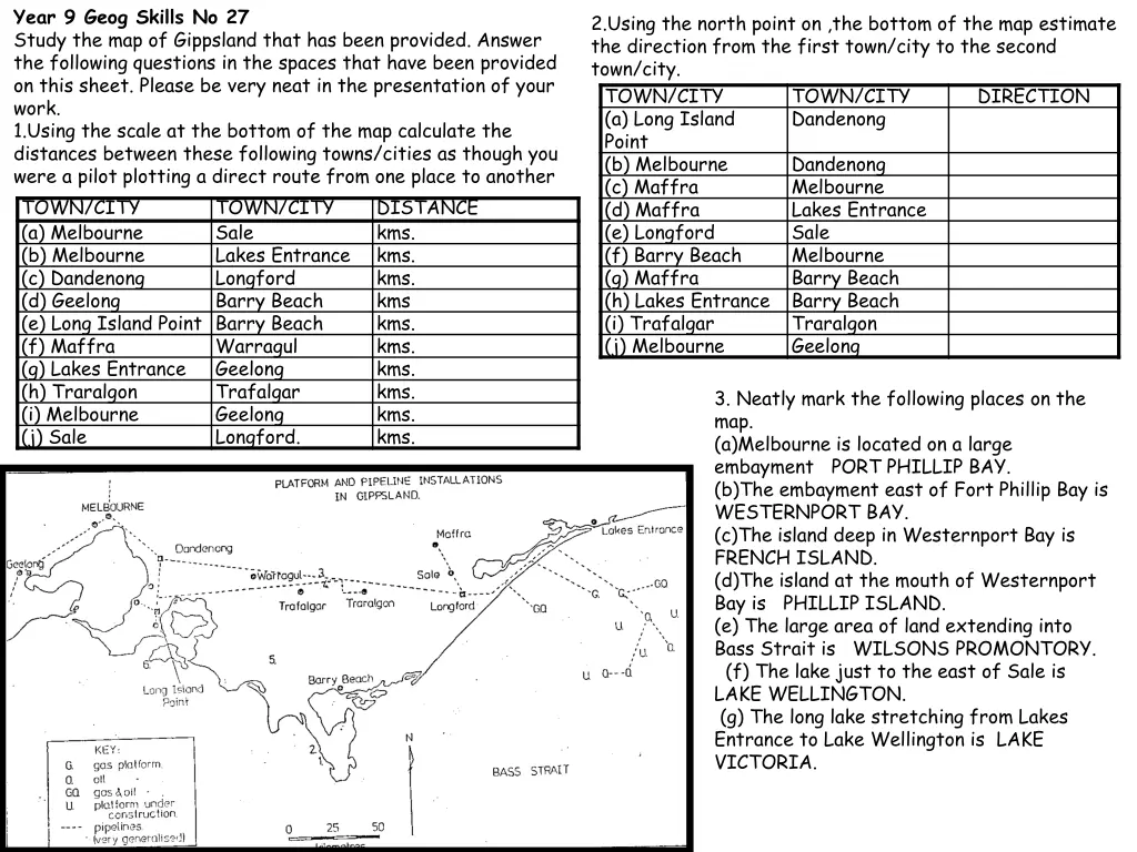 year 9 geog skills no 27 study