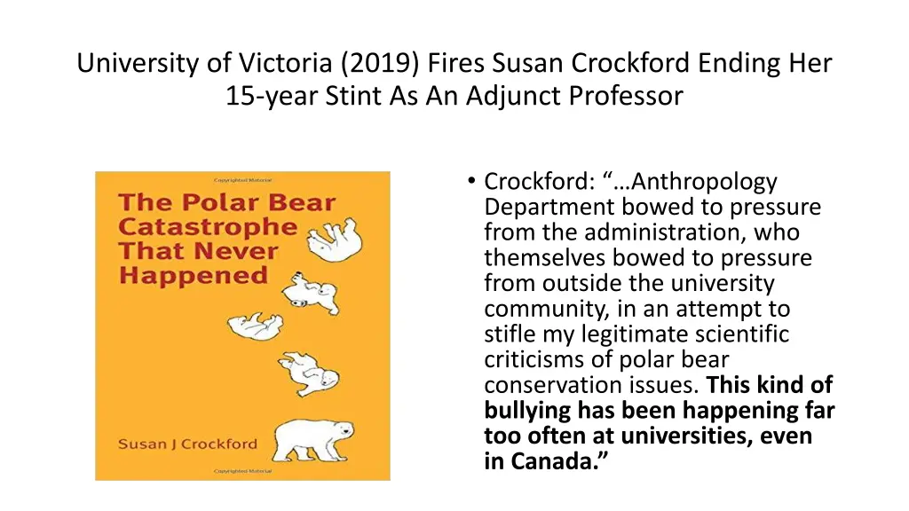 university of victoria 2019 fires susan crockford