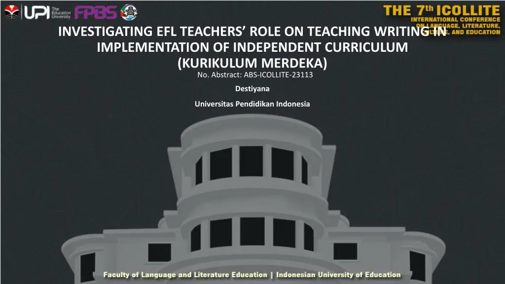 investigating efl teachers role on teaching