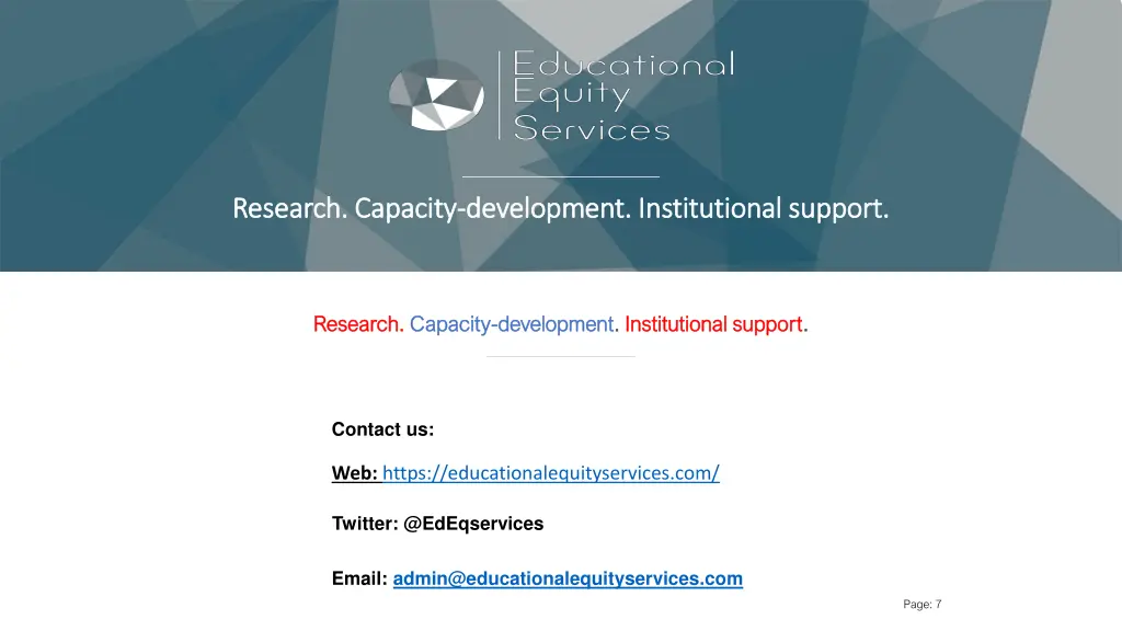 research capacity research capacity development