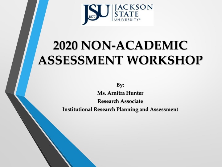 2020 non academic assessment workshop