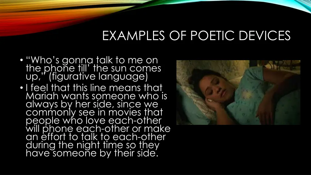 examples of poetic devices 1