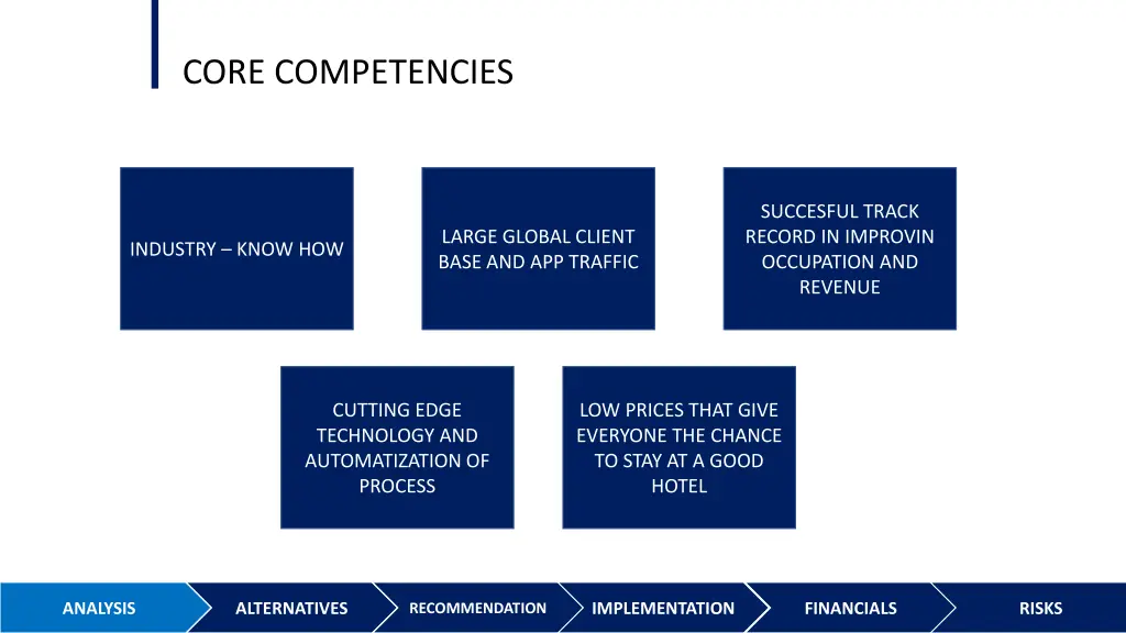 core competencies