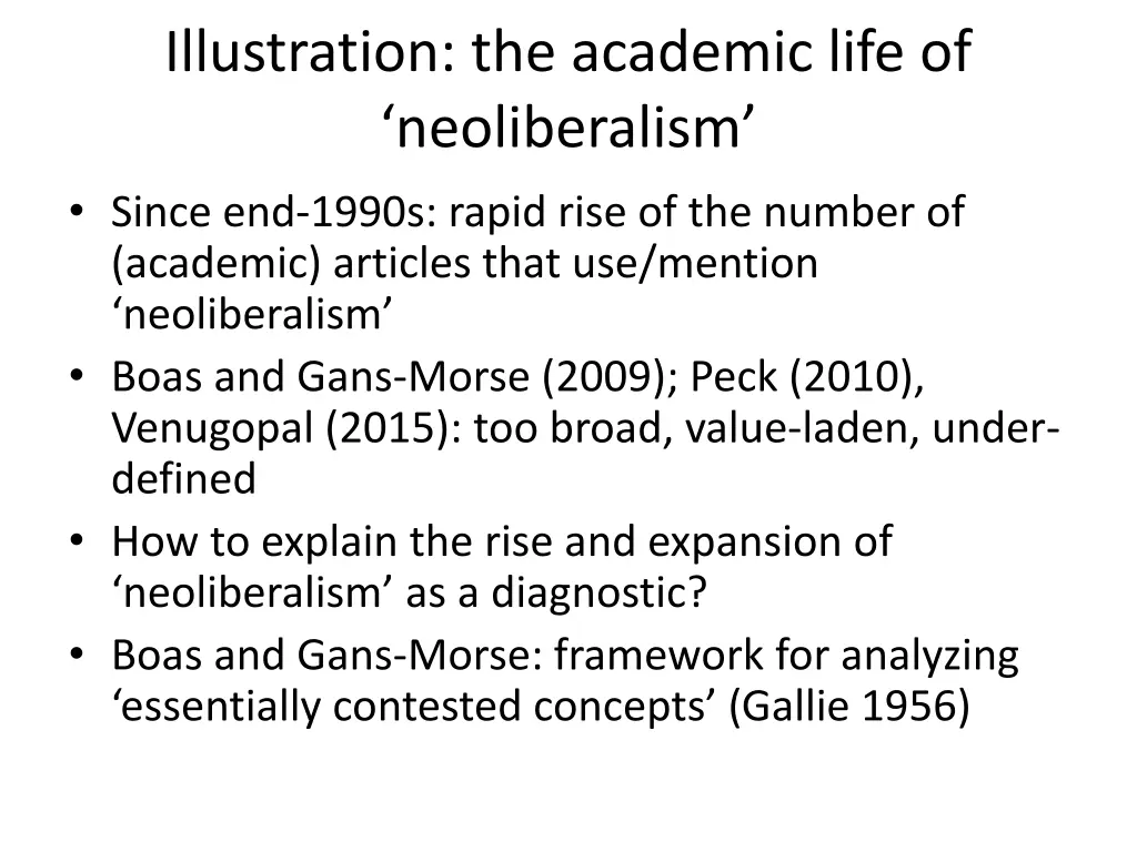 illustration the academic life of neoliberalism