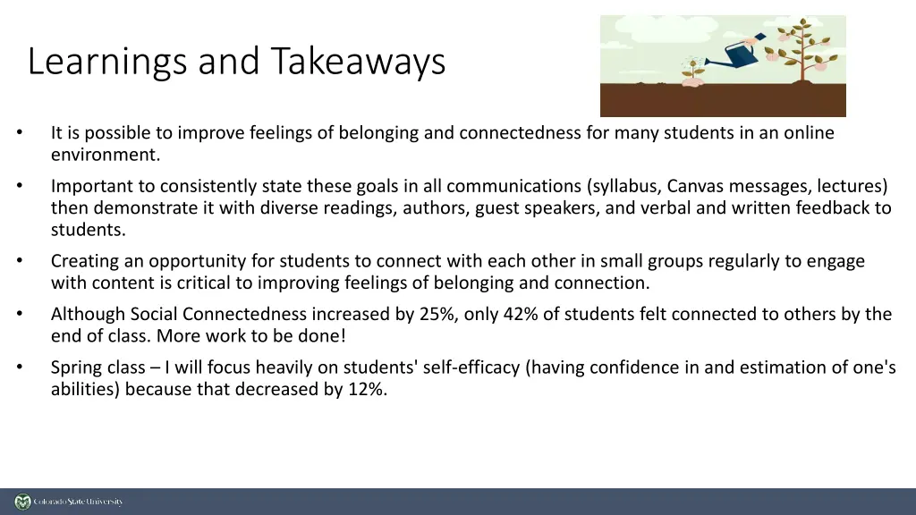 learnings and takeaways