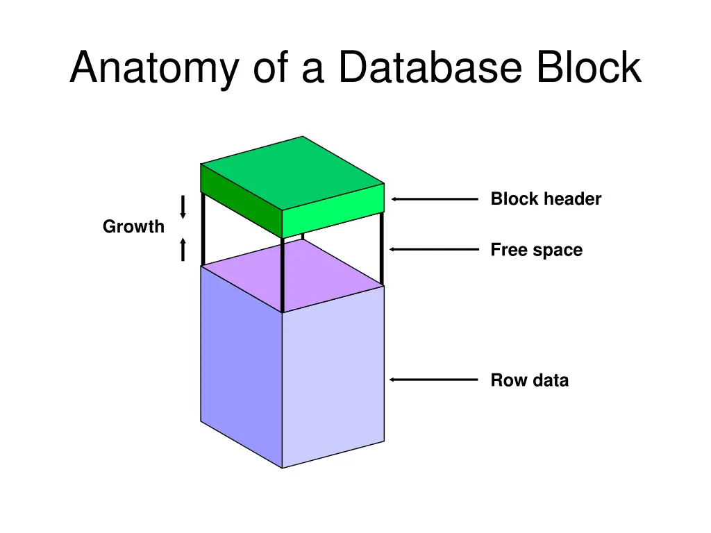 anatomy of a database block