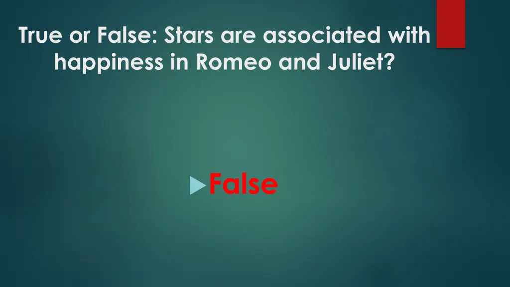 true or false stars are associated with happiness