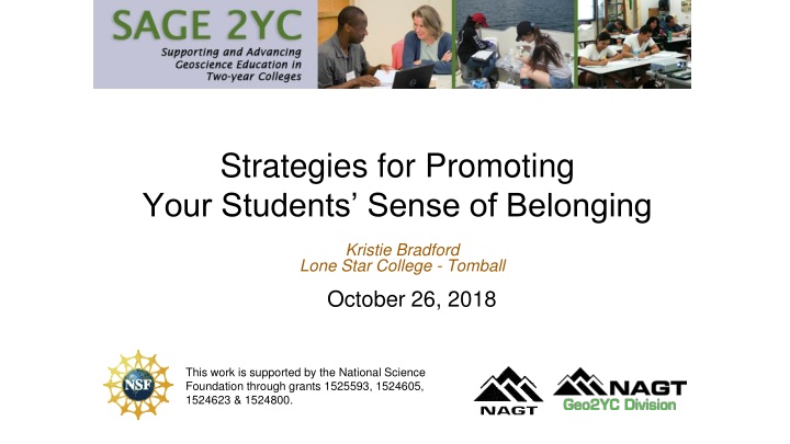 strategies for promoting your students sense