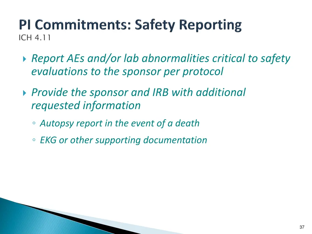 report aes and or lab abnormalities critical