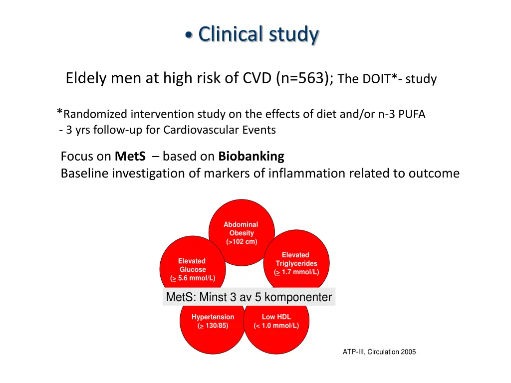 clinical study