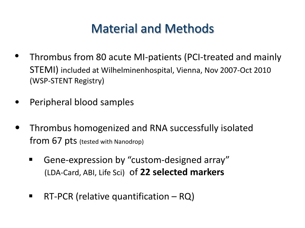 material and methods