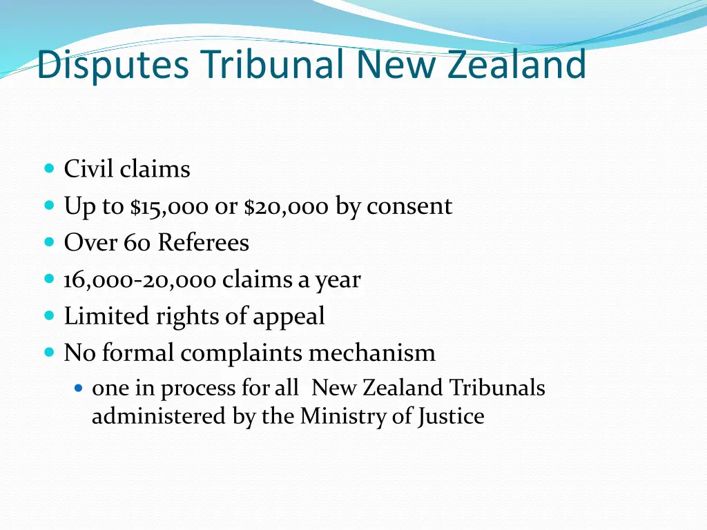 disputes tribunal new zealand