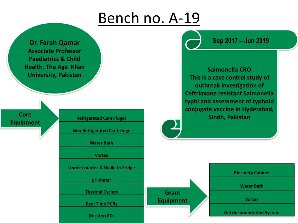 bench no a 19