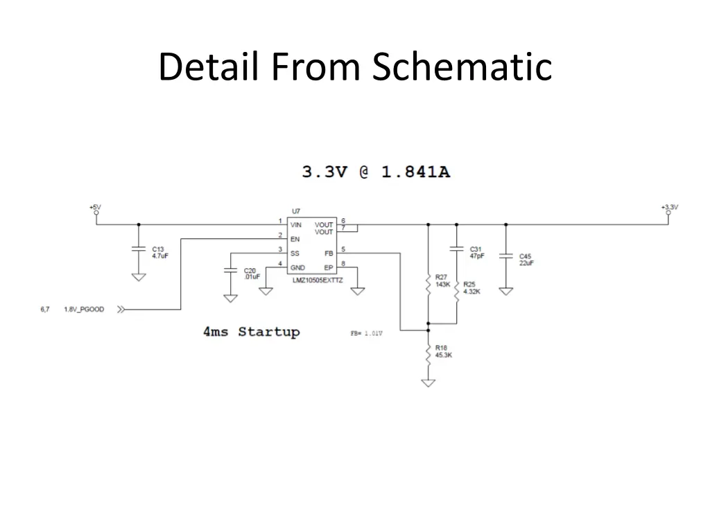 detail from schematic