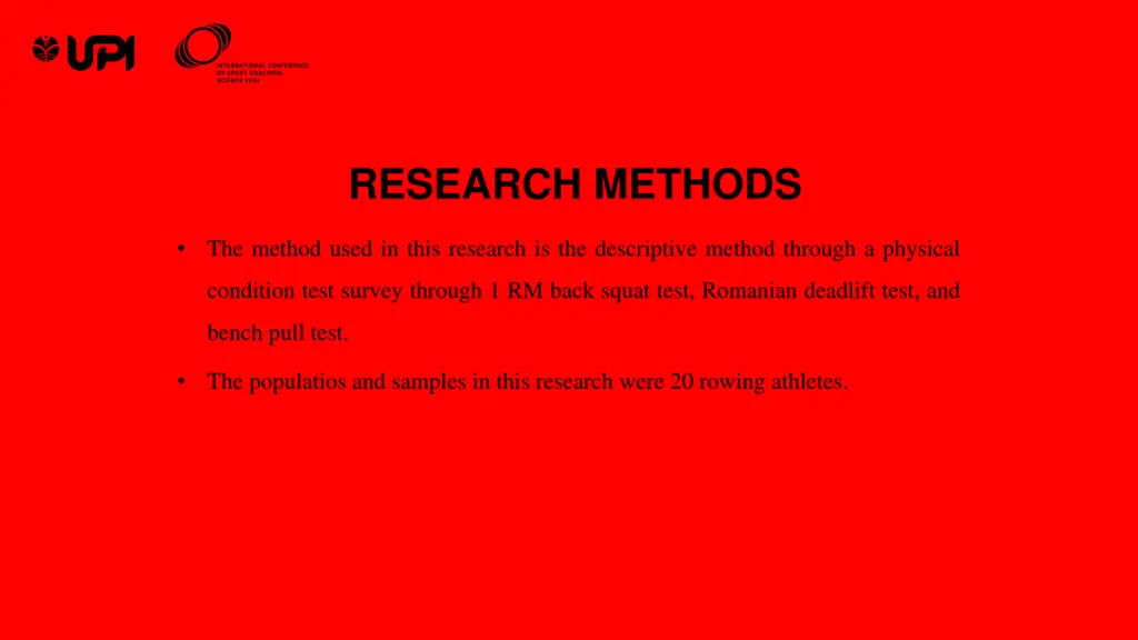 research methods