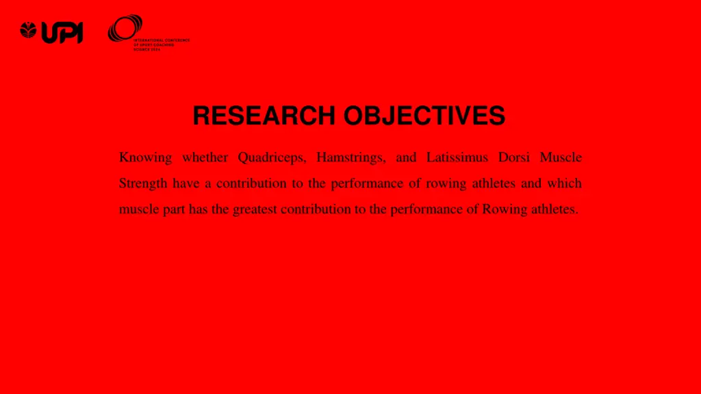 research objectives