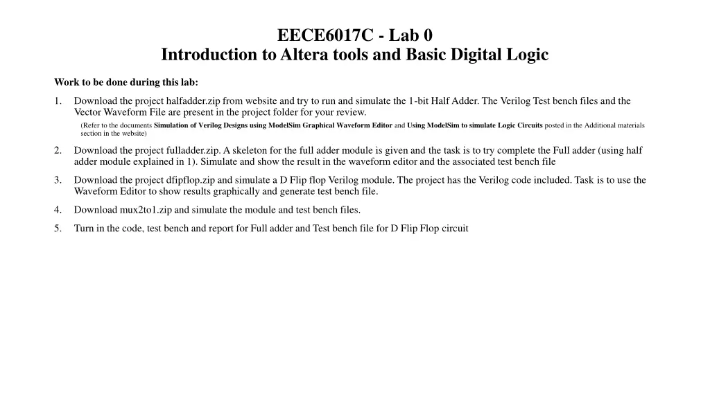 eece6017c lab 0 1