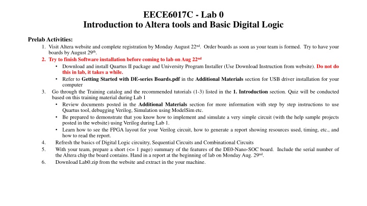 eece6017c lab 0