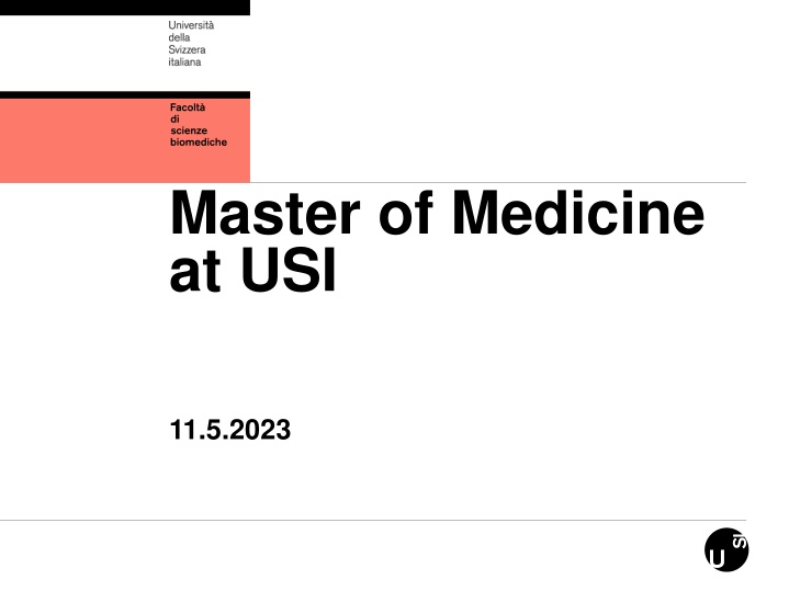 master of medicine at usi